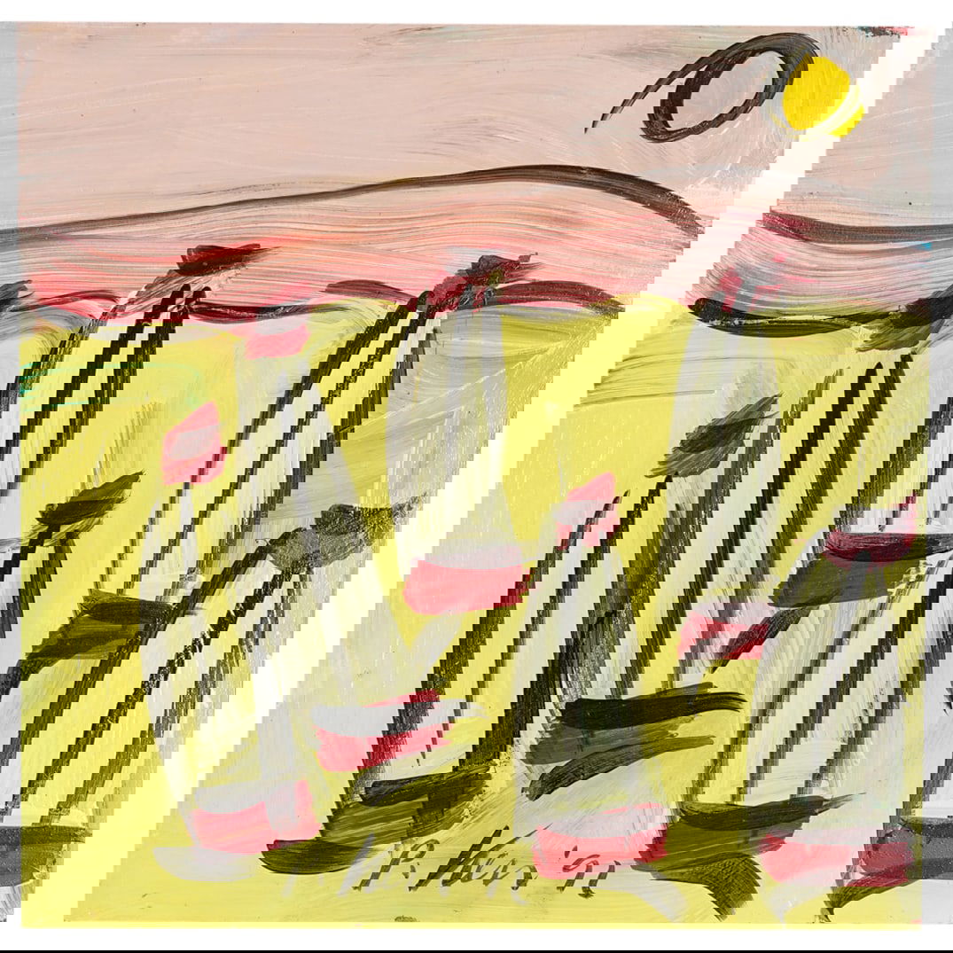 Peter Keil (German, B. 1942) Oil On Panel (1 of 4)