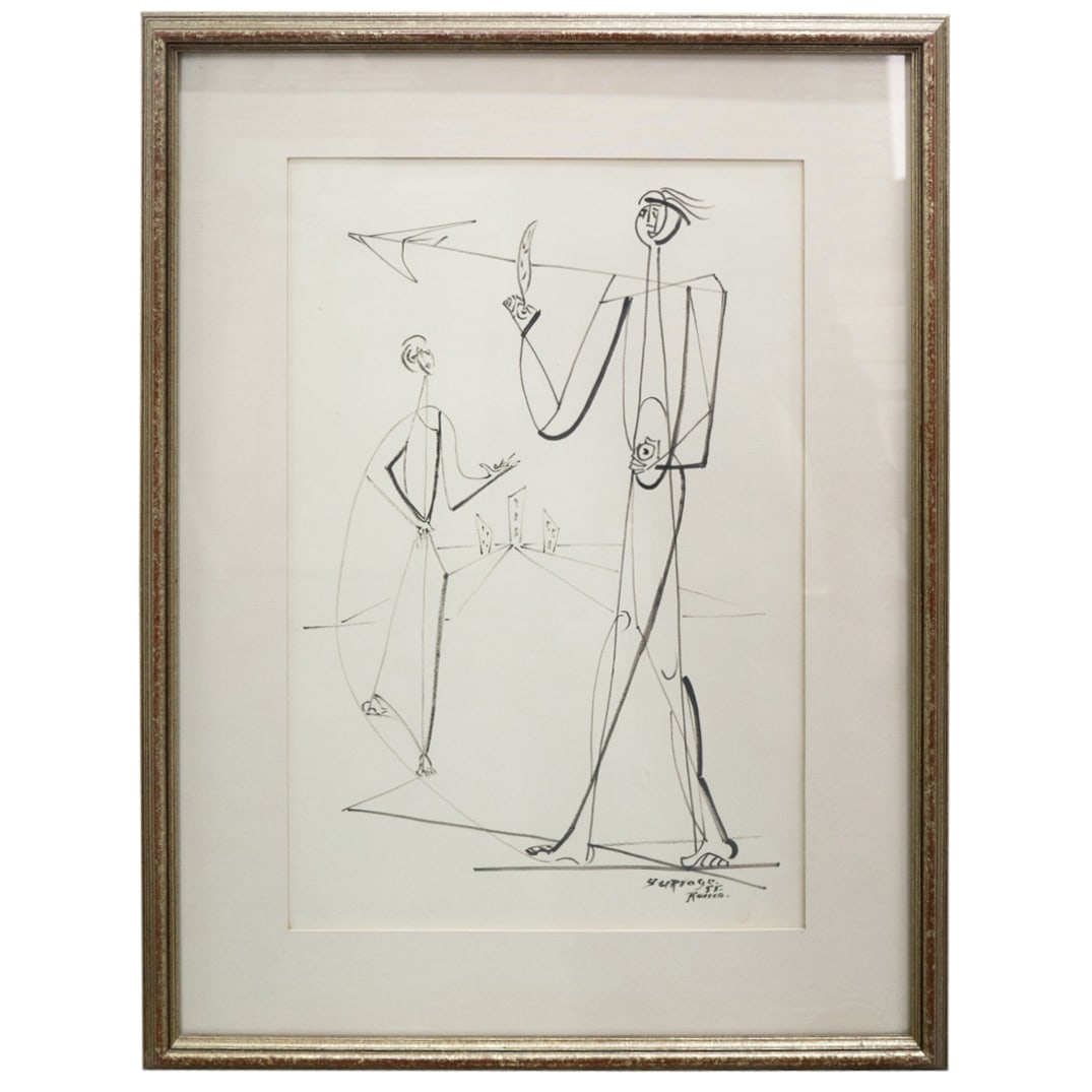 Leopold Survage (1879-1968) Figural Lithograph (1 of 5)