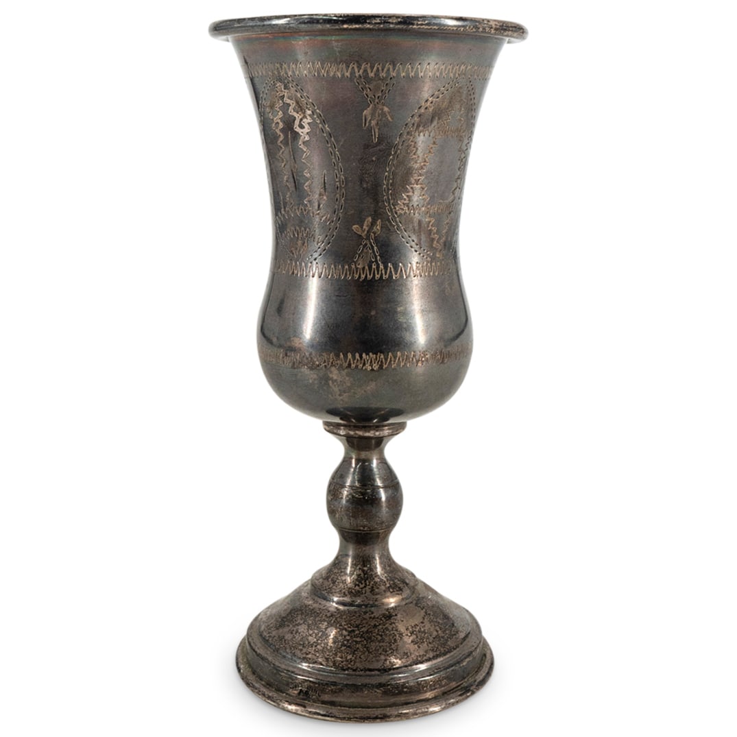 Antique Sterling Silver Kiddush Cup (1 of 5)