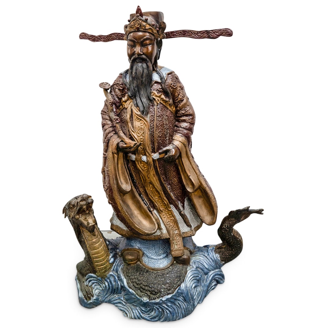 Antique Chinese Mixed Metal Lu On Dragon (1 of 6)