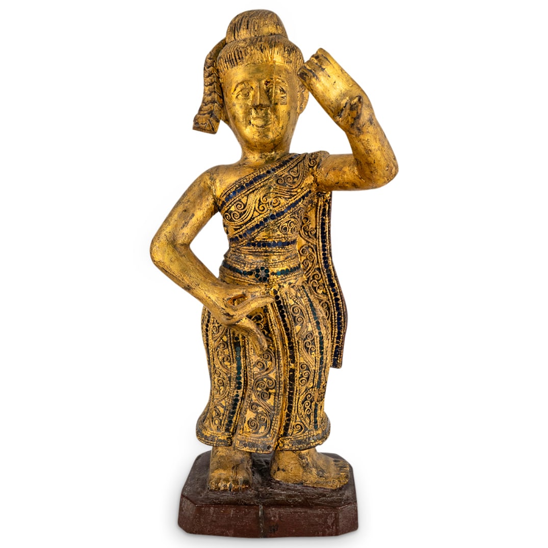 Vintage Southeast Asian Buddhist Figure (1 of 4)