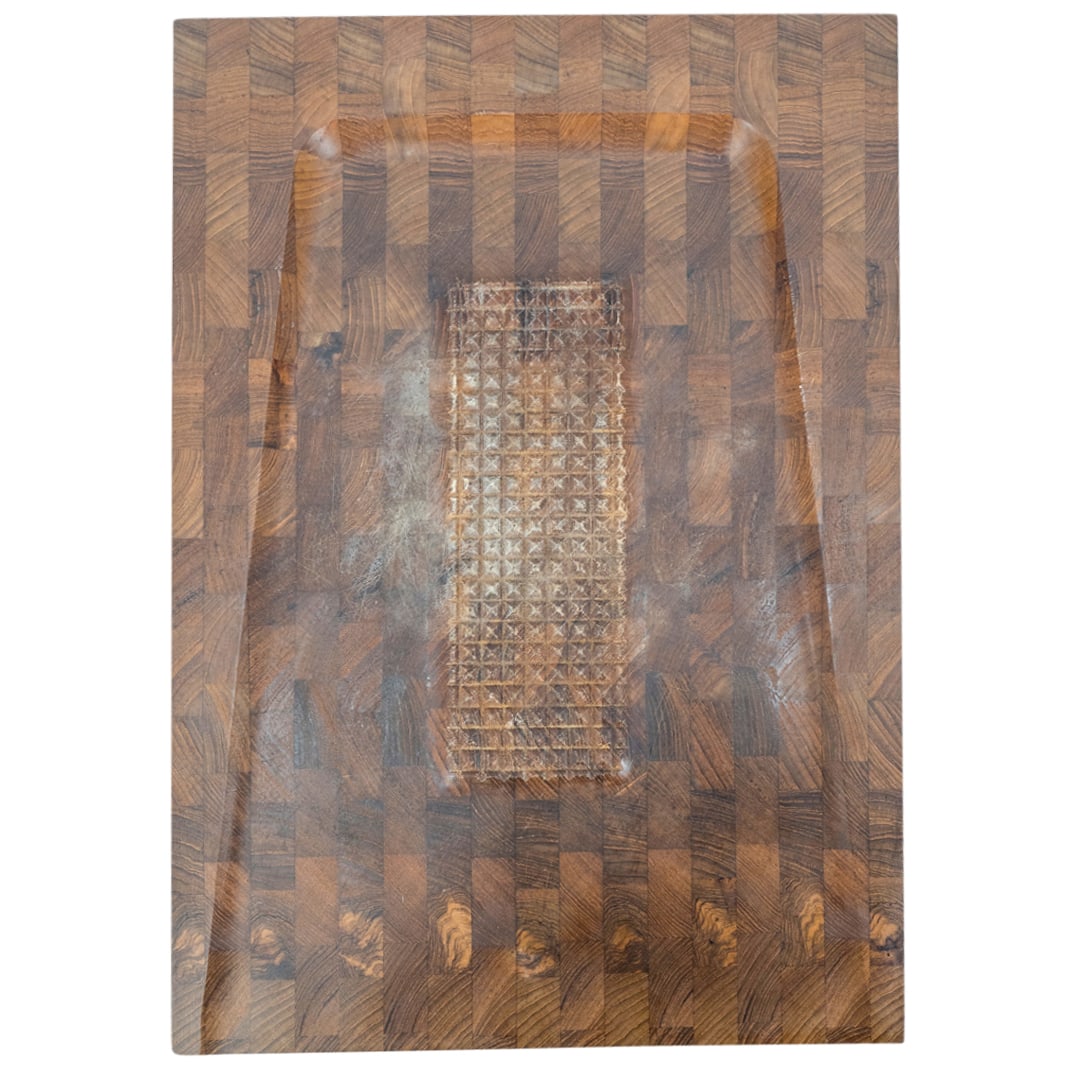 Mid Century 1964 Denmark Digsmed Teak Cutting Board (1 of 4)