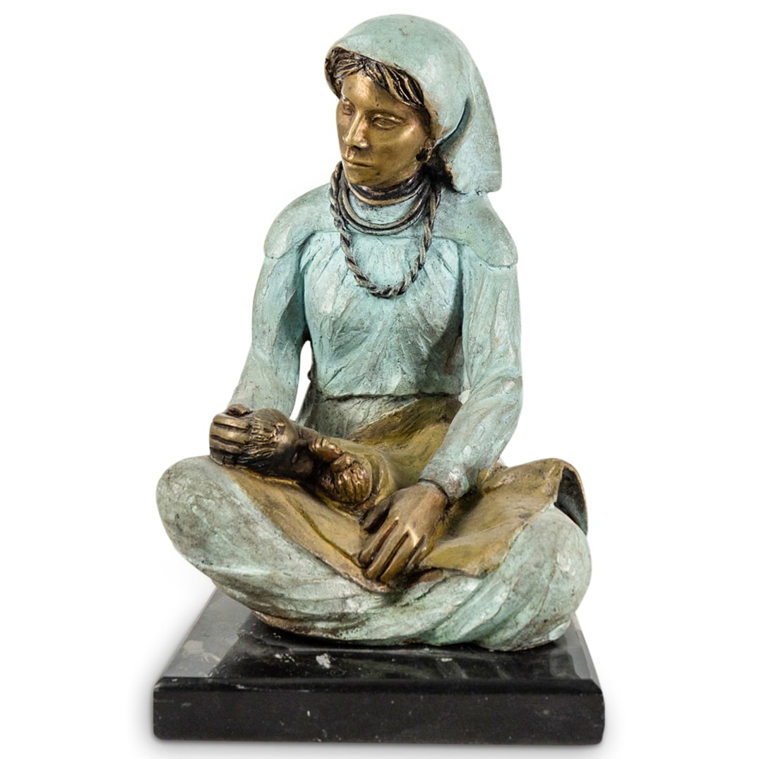 Chiara Bautista (20th Cent.) Bronze Sculpture (1 of 4)