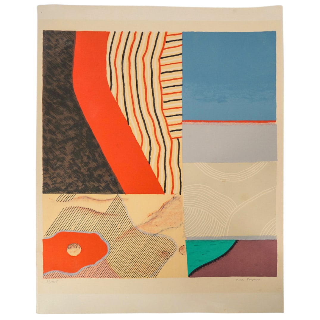 Max Papart (1911–1994) Abstract Lithograph (1 of 7)