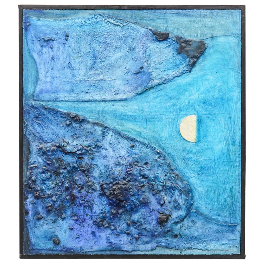 Ramon A. Carulla (Cuba/American b.1936) "El Tramposo" Mixed Media Painting (1 of 7)