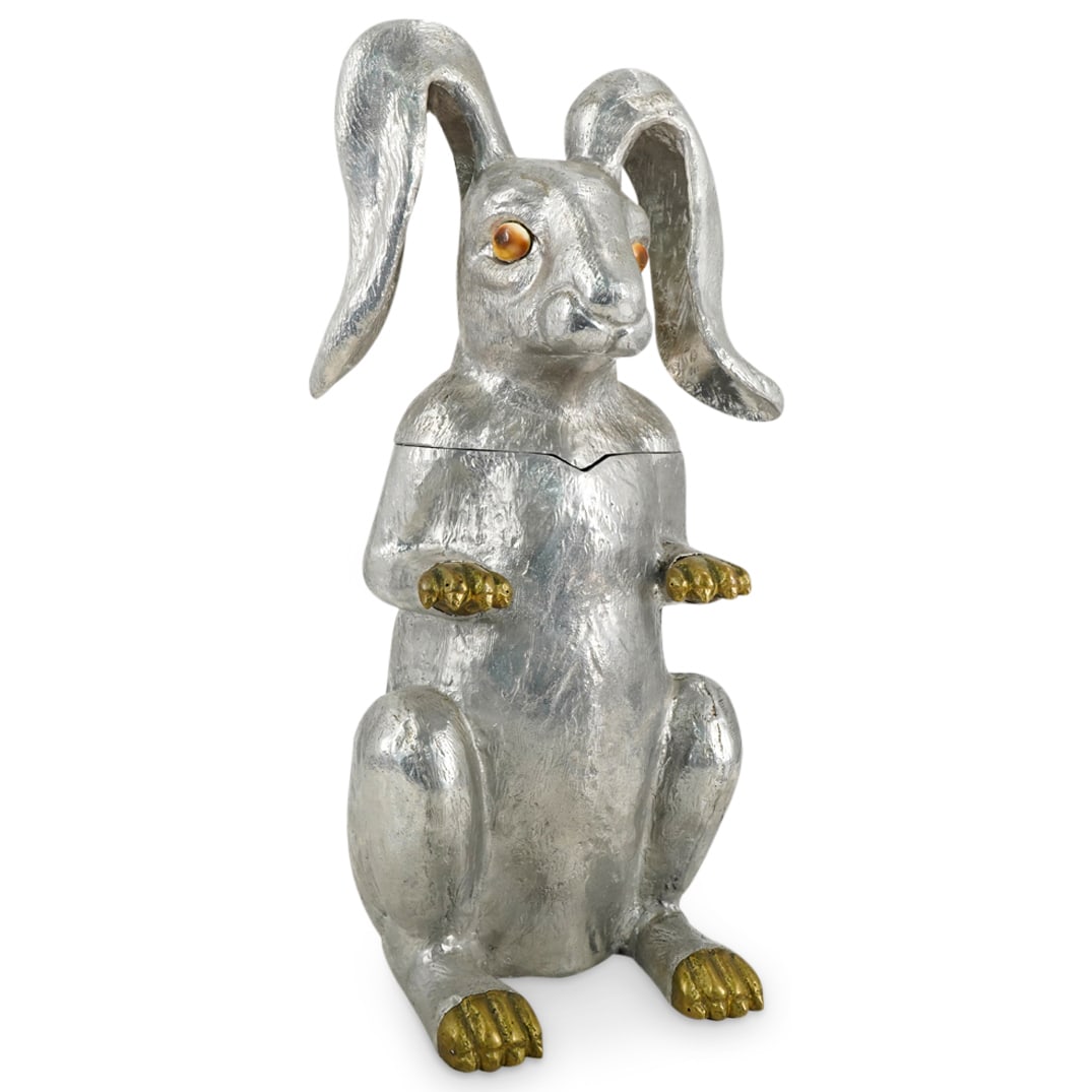 Large Arthur Court Pewter Ice Bucket (1 of 8)