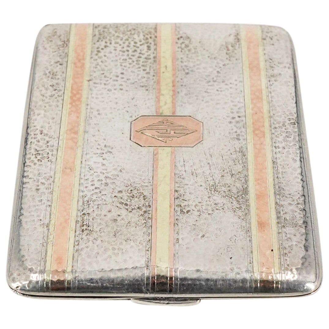 R. Blackinton & Co Art Deco Sterling Cigarette Case (1 of 7)