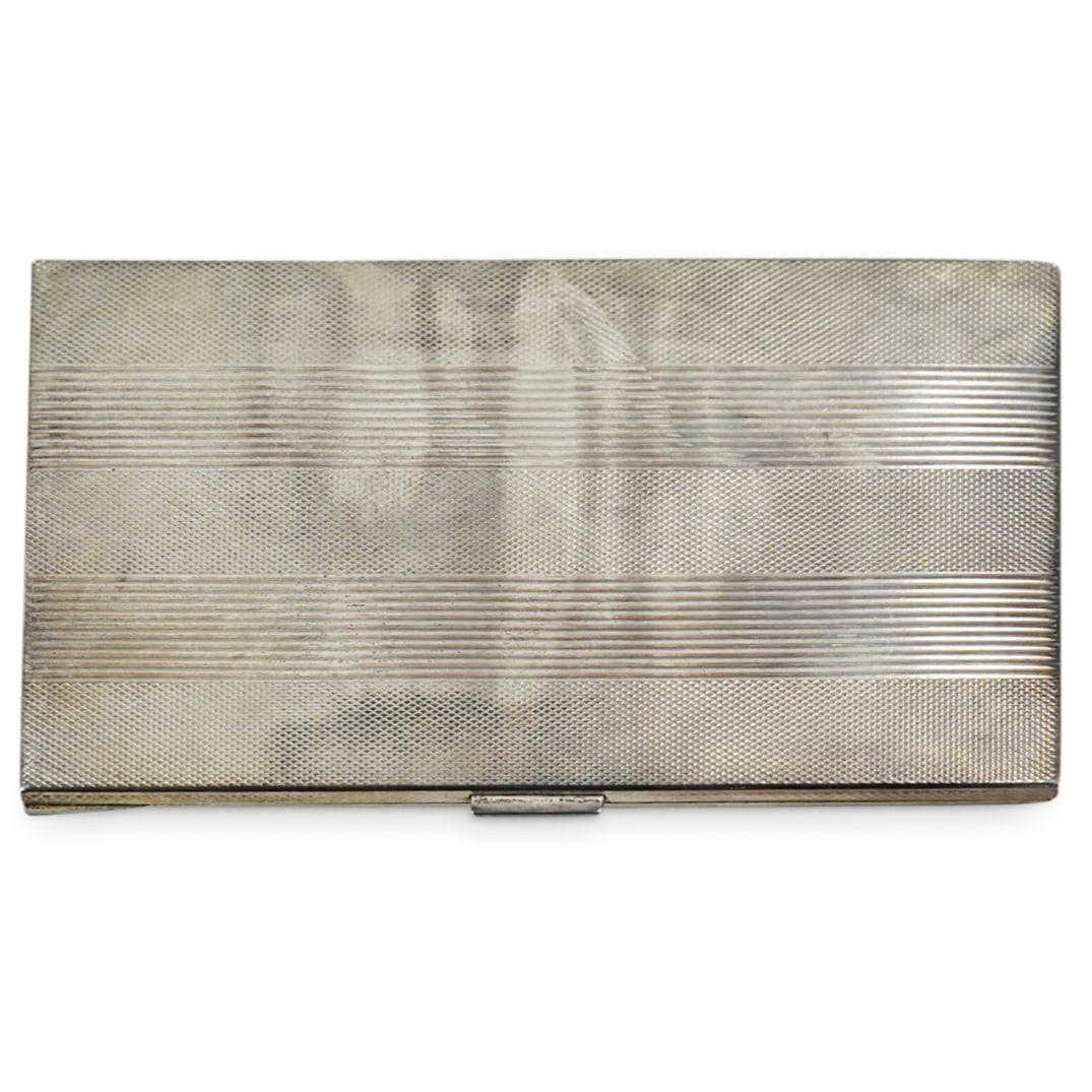 Antique Sterling Silver Cigarette Case (1 of 5)