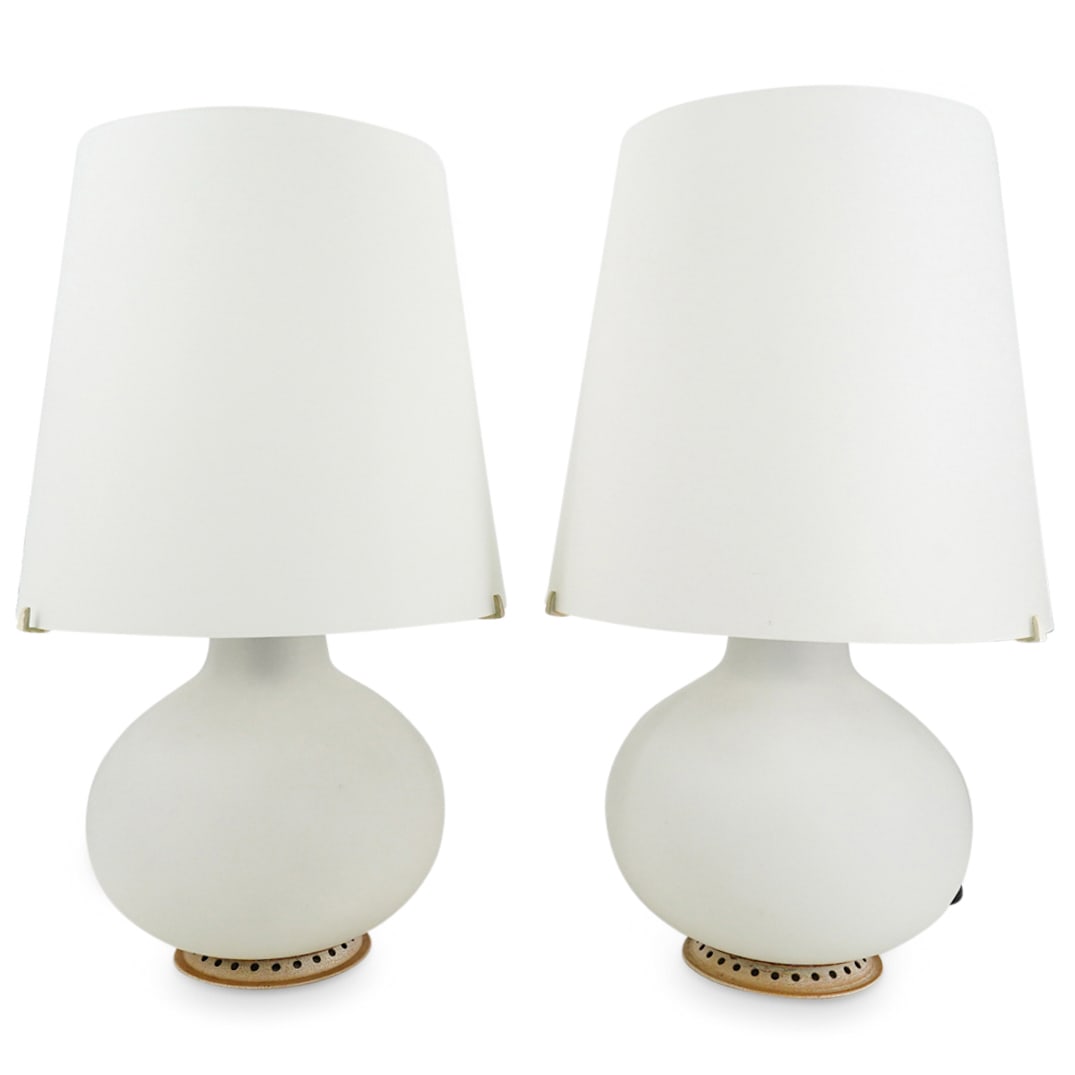 Pair Fontana Arte "1853" Table Lamps (1 of 7)