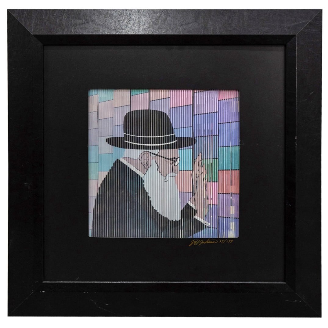 Jeff Johnson (American, b. 1958) Limited Holographic Op Art (1 of 4)