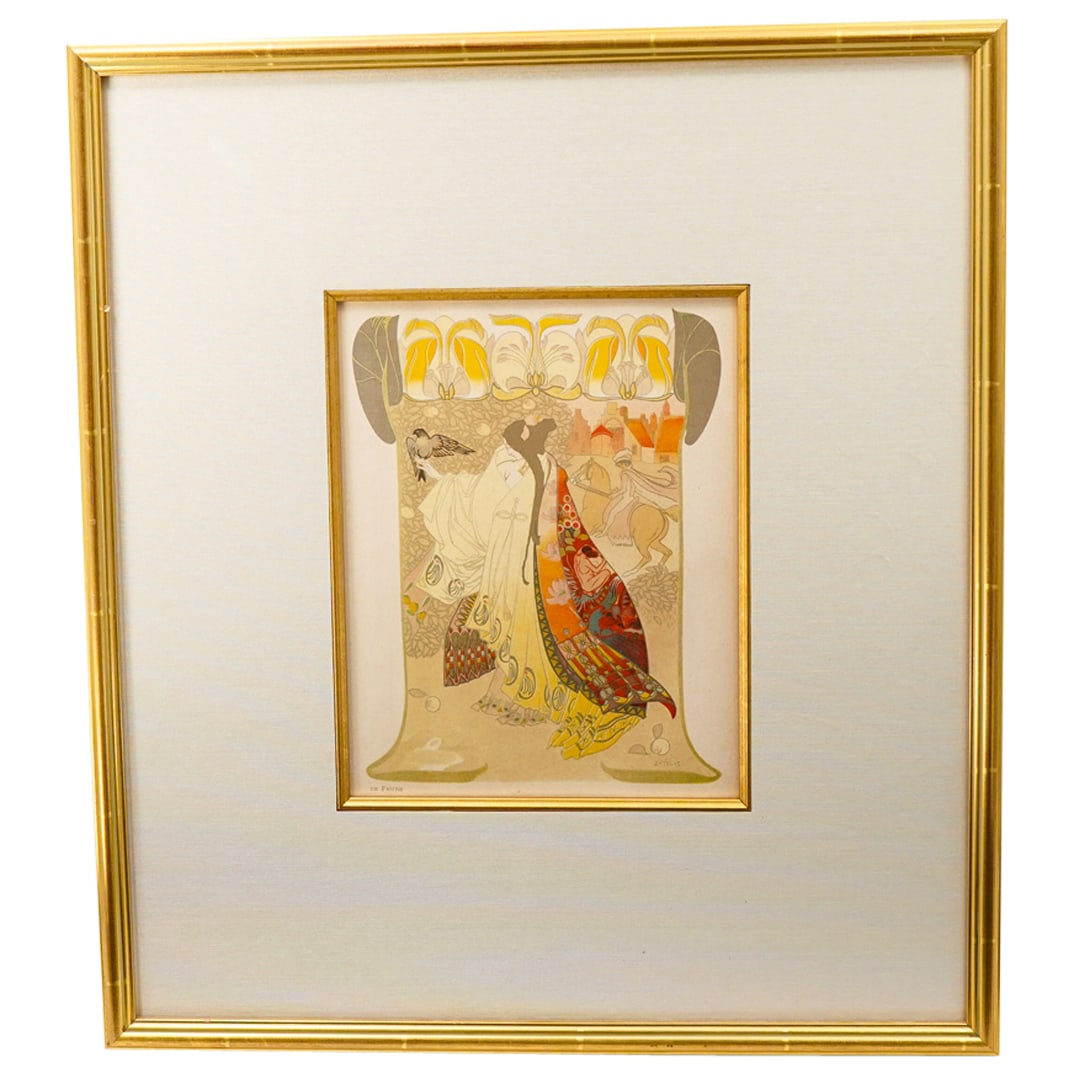 Georges de Feure (1868-1943) Orientalist Lithograph (1 of 6)