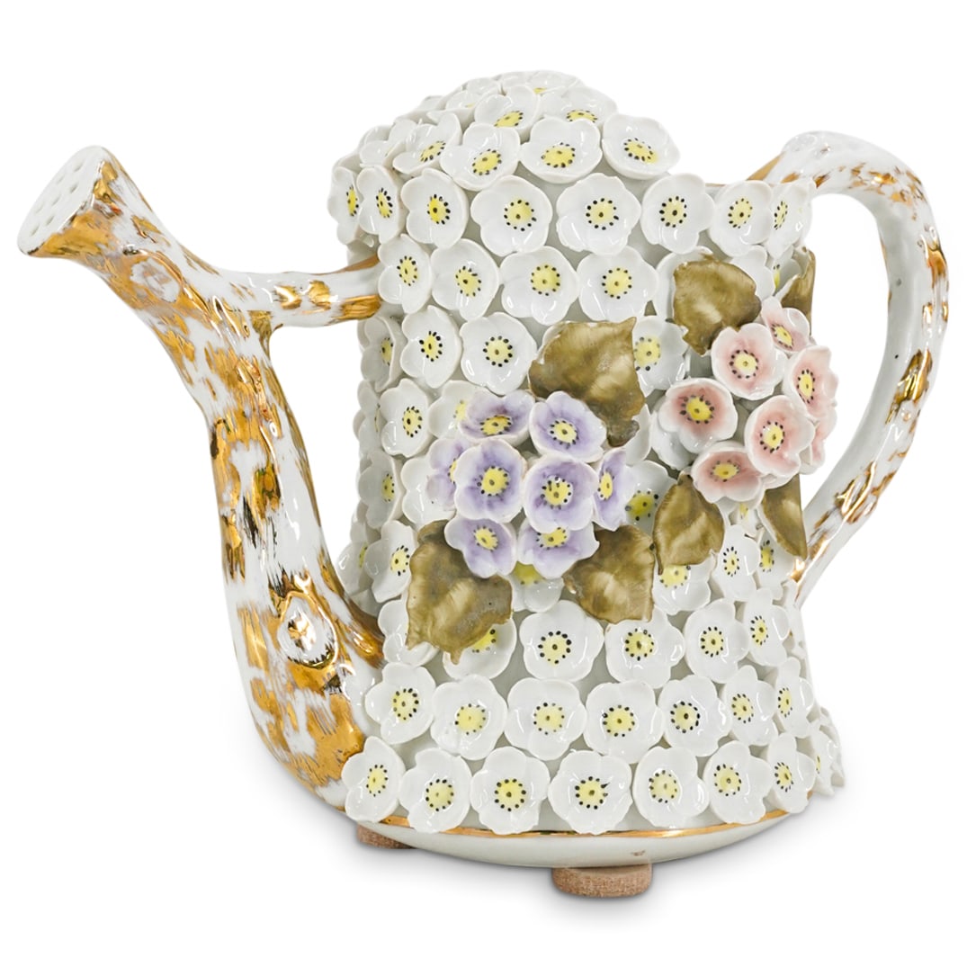 Floral Porcelain Watering Can (1 of 7)
