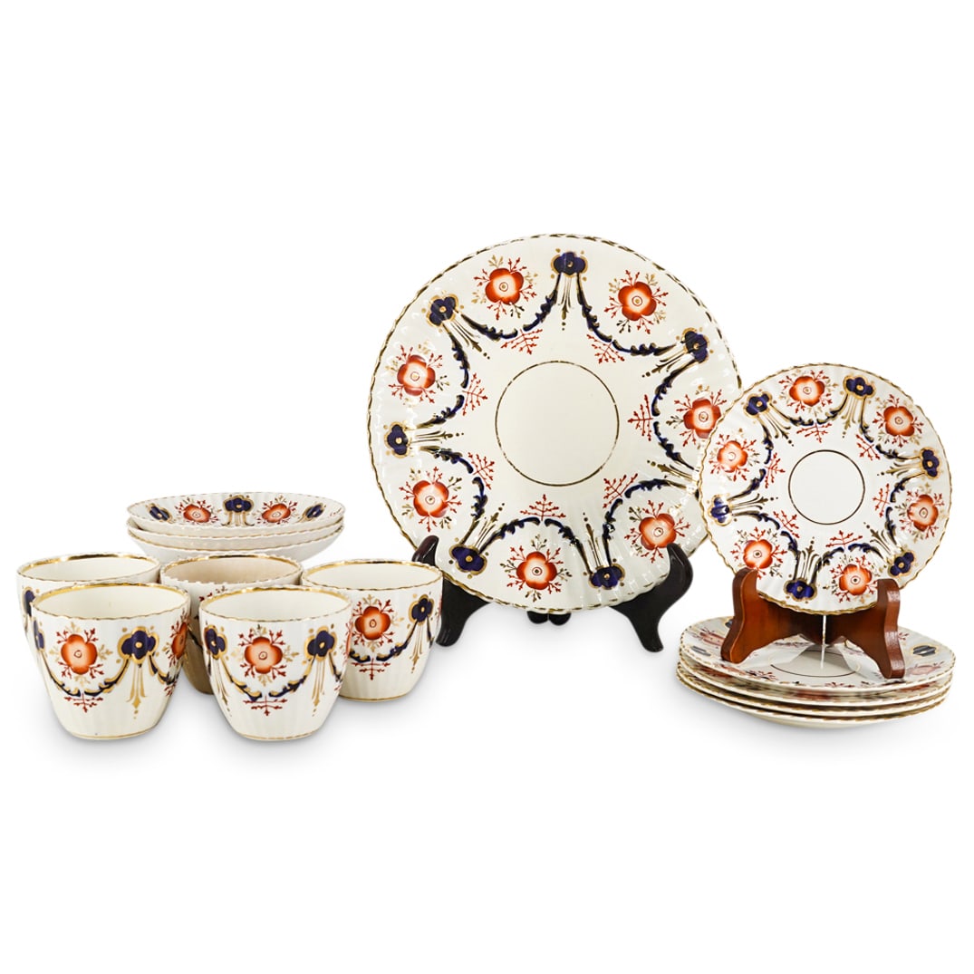 (13 Pc) Antique English Porcelain Tableware (1 of 8)