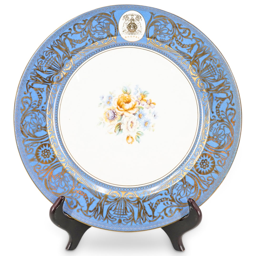 English Porcelain Charger For The Maharaja Of Bhopal (1 of 5)