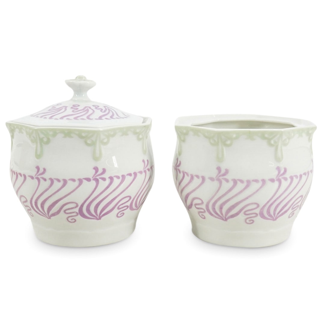 Pair Of Edward Colonna (1862-1948) GDA Limoges Canton Trinket Boxes (1 of 7)