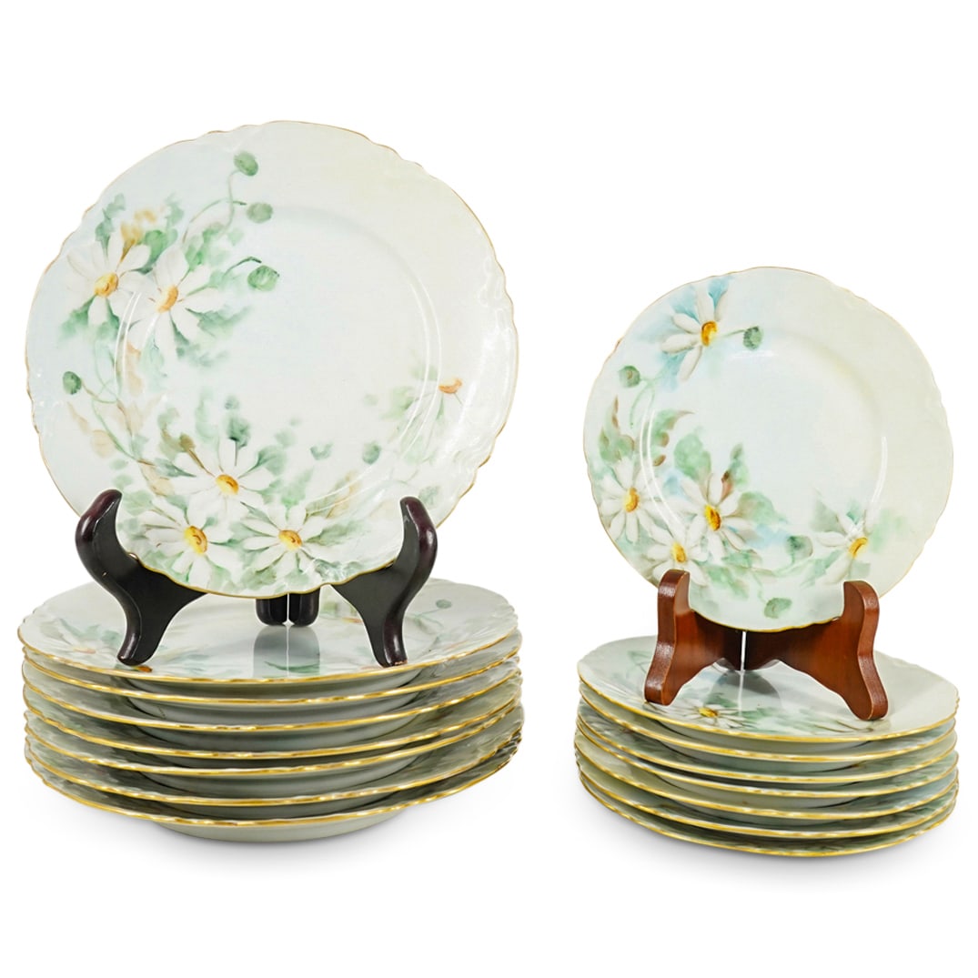 (16 Pc) E. Jenkins Bavarian Porcelain Plates (1 of 6)