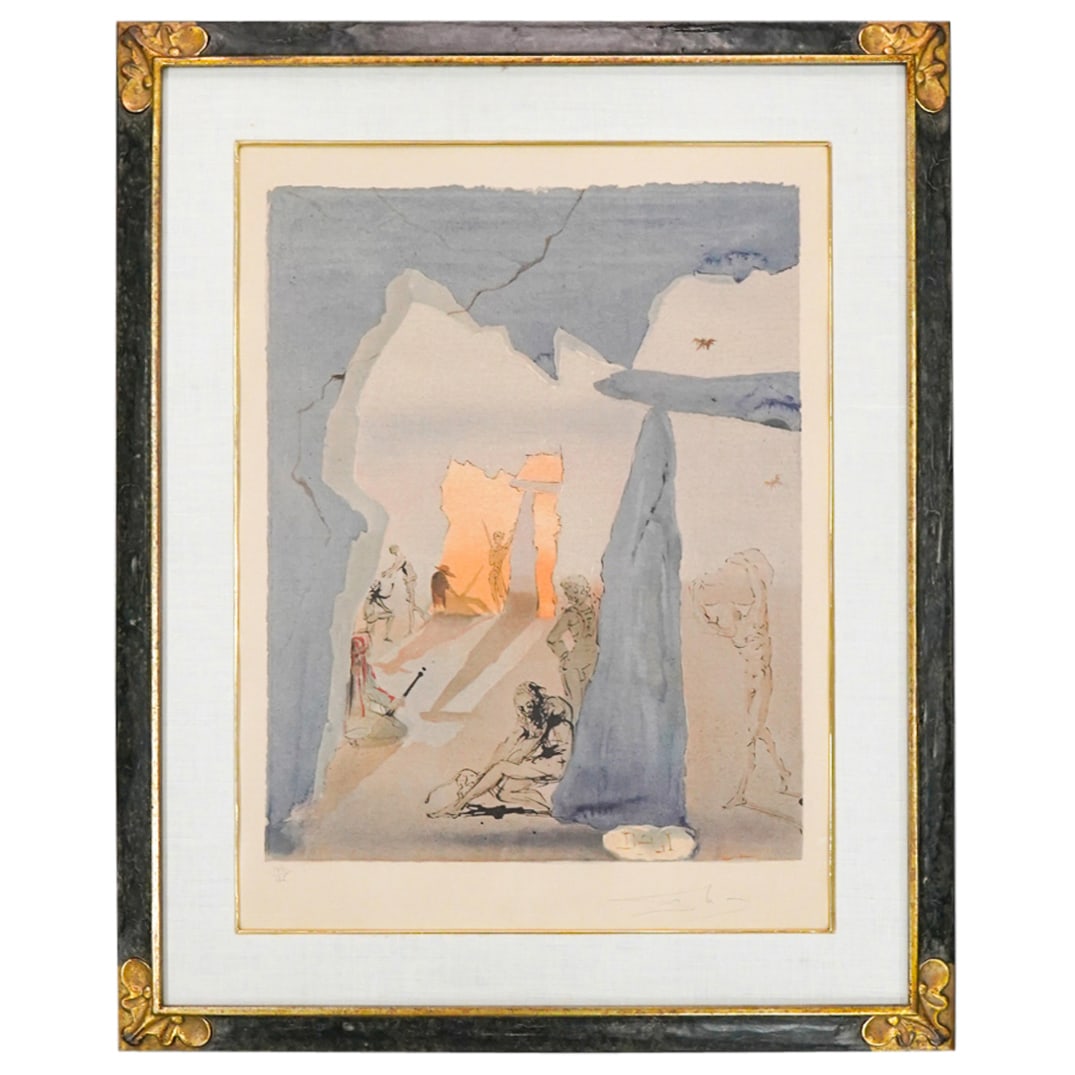 Salvador Dali (1904-1989) "Rendezvous of the Smugglers" Lithograph (1 of 6)