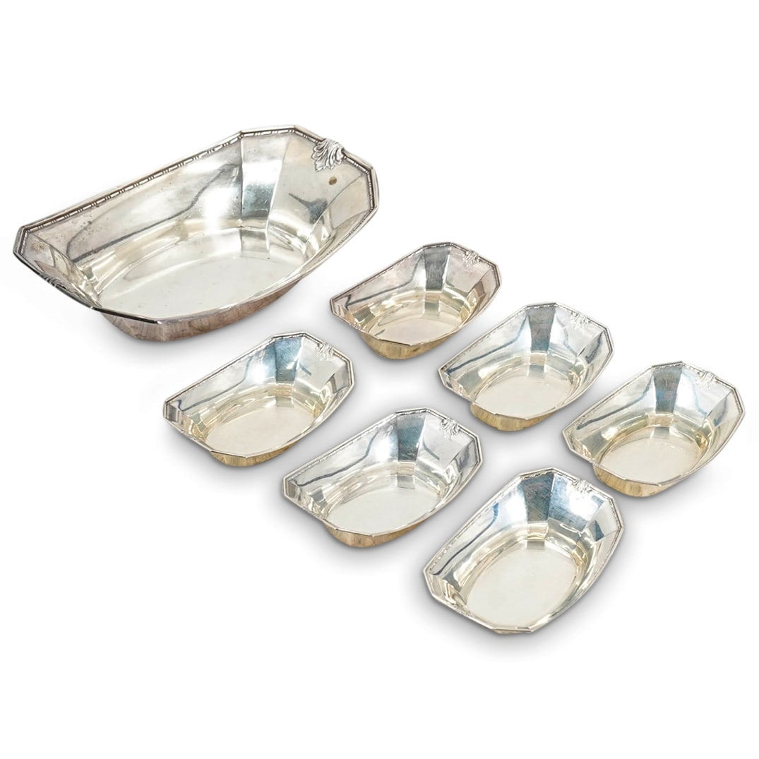 (7 Pc) Gorham Sterling Silver Dish Set (1 of 4)