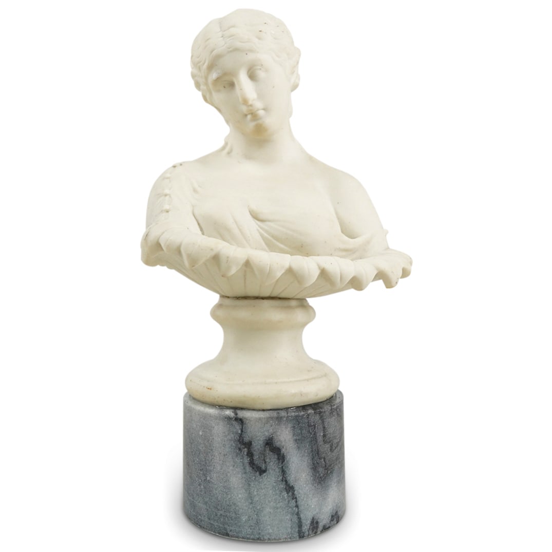 Porcelain Classical Bust Sculpture (1 of 5)