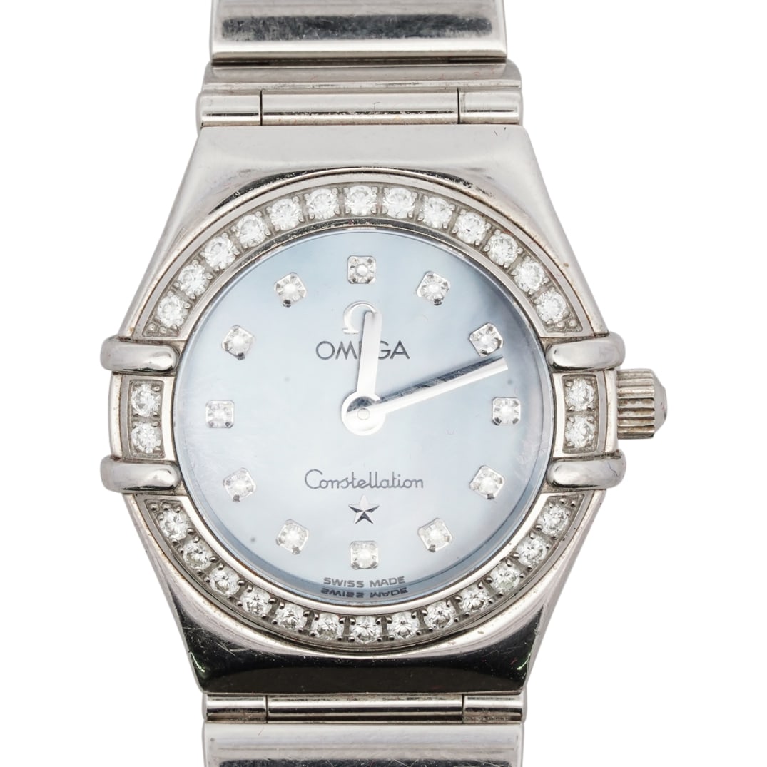 Omega Constellation 18k Gold and Diamond Watch (1 of 9)