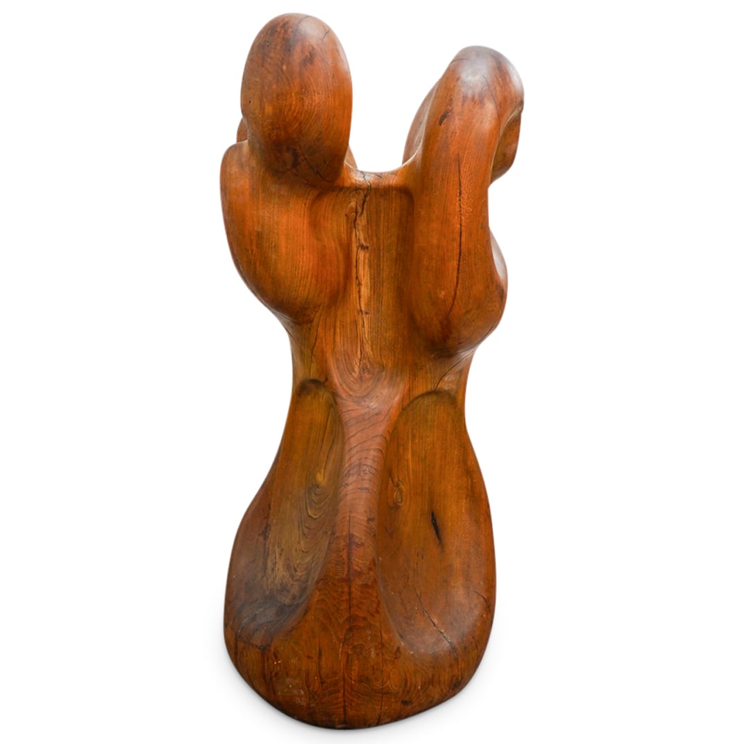 Attrib. Etienne Martin (French, 1913-1995) Abstract Wood Sculpture (1 of 9)