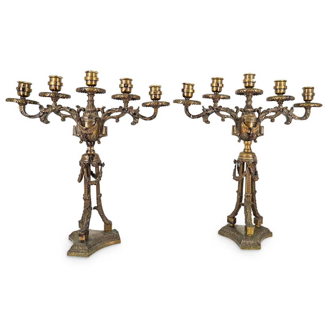 Antique and Vintage Candelabras for Sale in Online Auctions Page 3