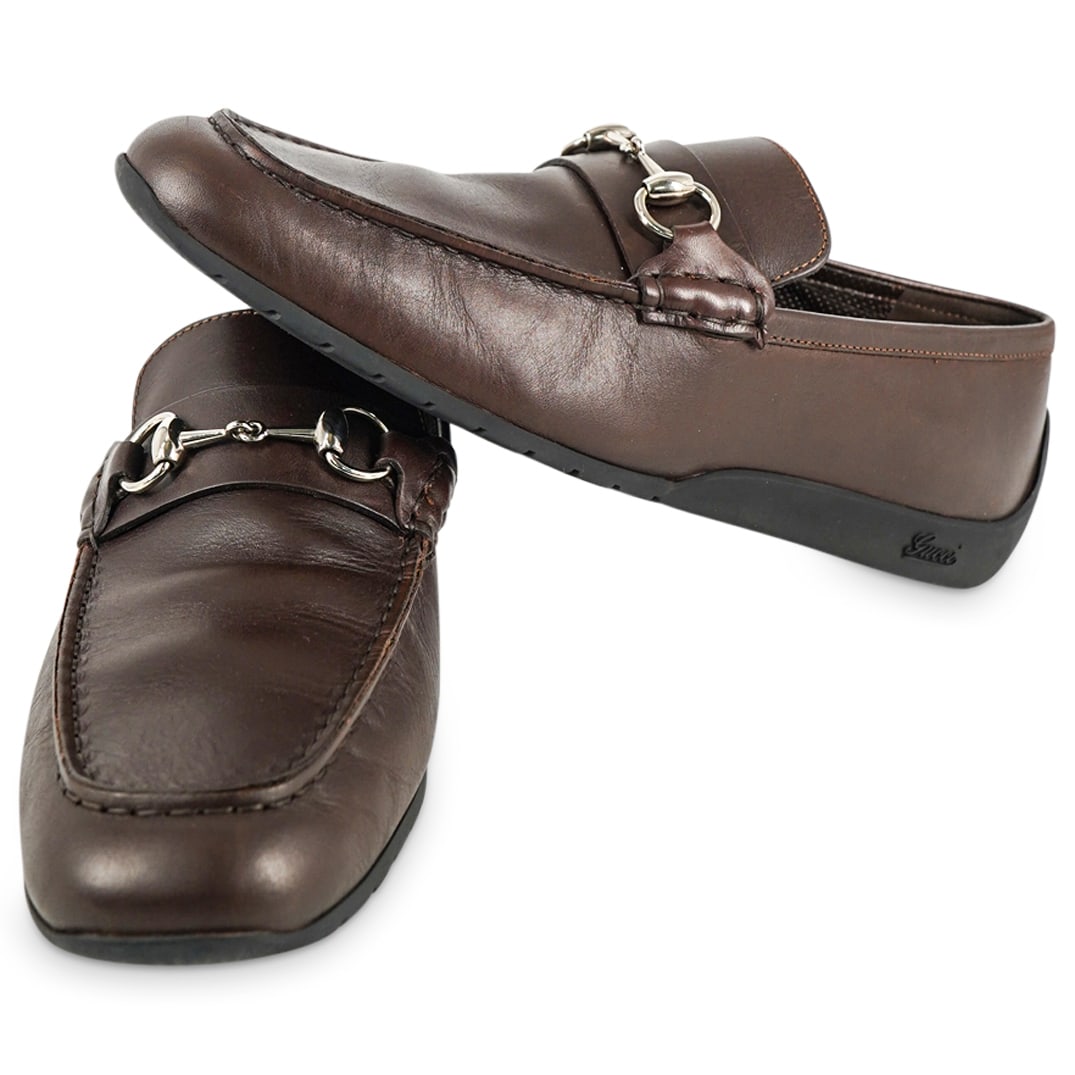 Pair Of Gucci Designer Men's Loafers In Box (1 of 15)