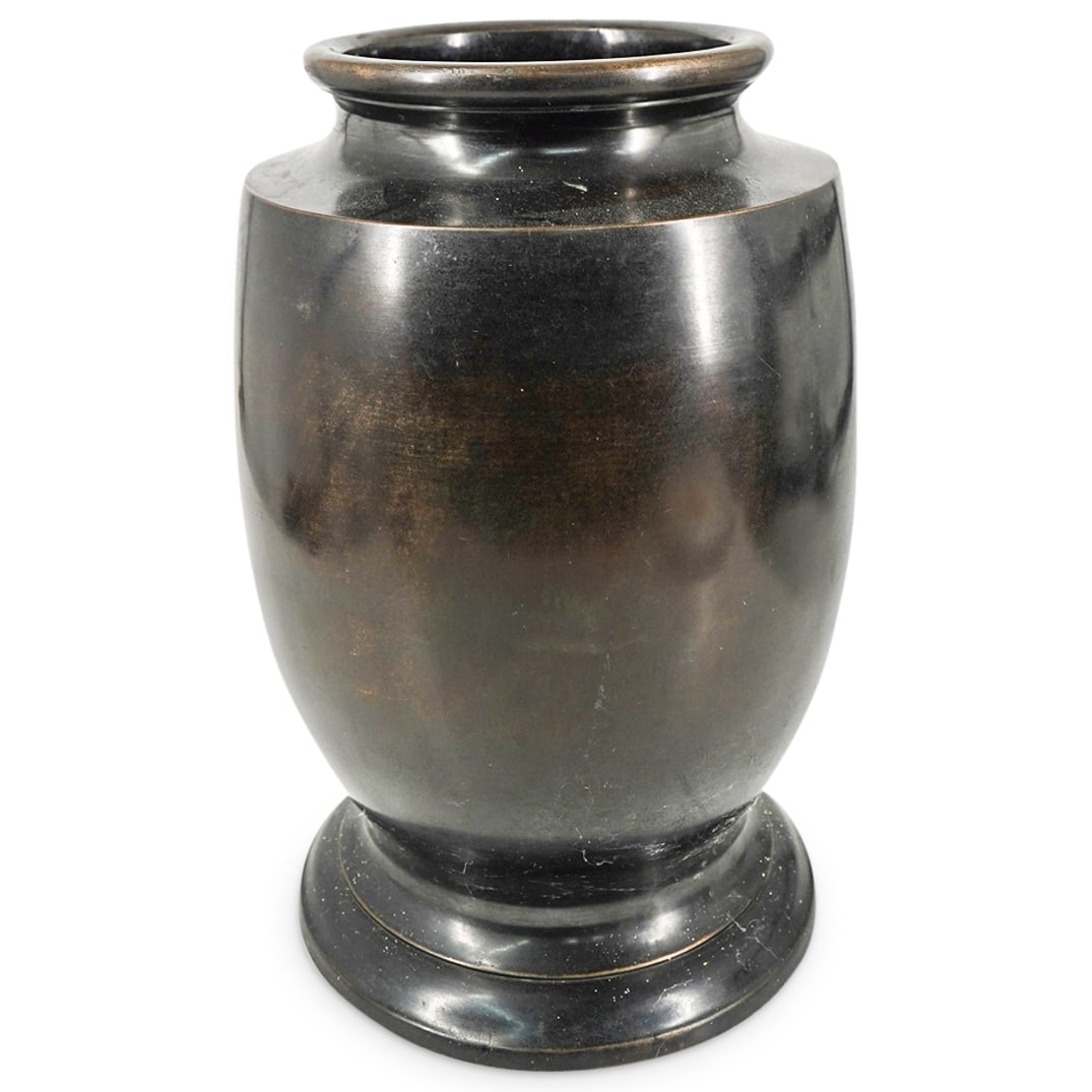 Japanese Mixed Metal Vase (1 of 4)
