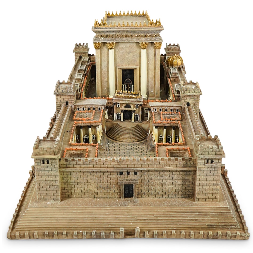 Reuven Masel Second Temple In Jerusalem Composite Scale Model (1 of 6)