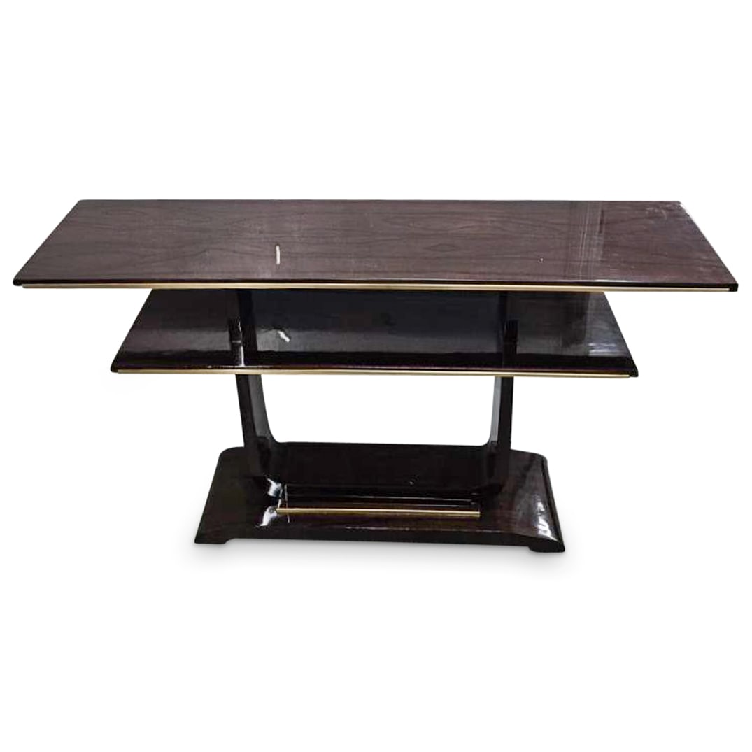 Art Deco Style Two-Tiered Console Table (1 of 3)