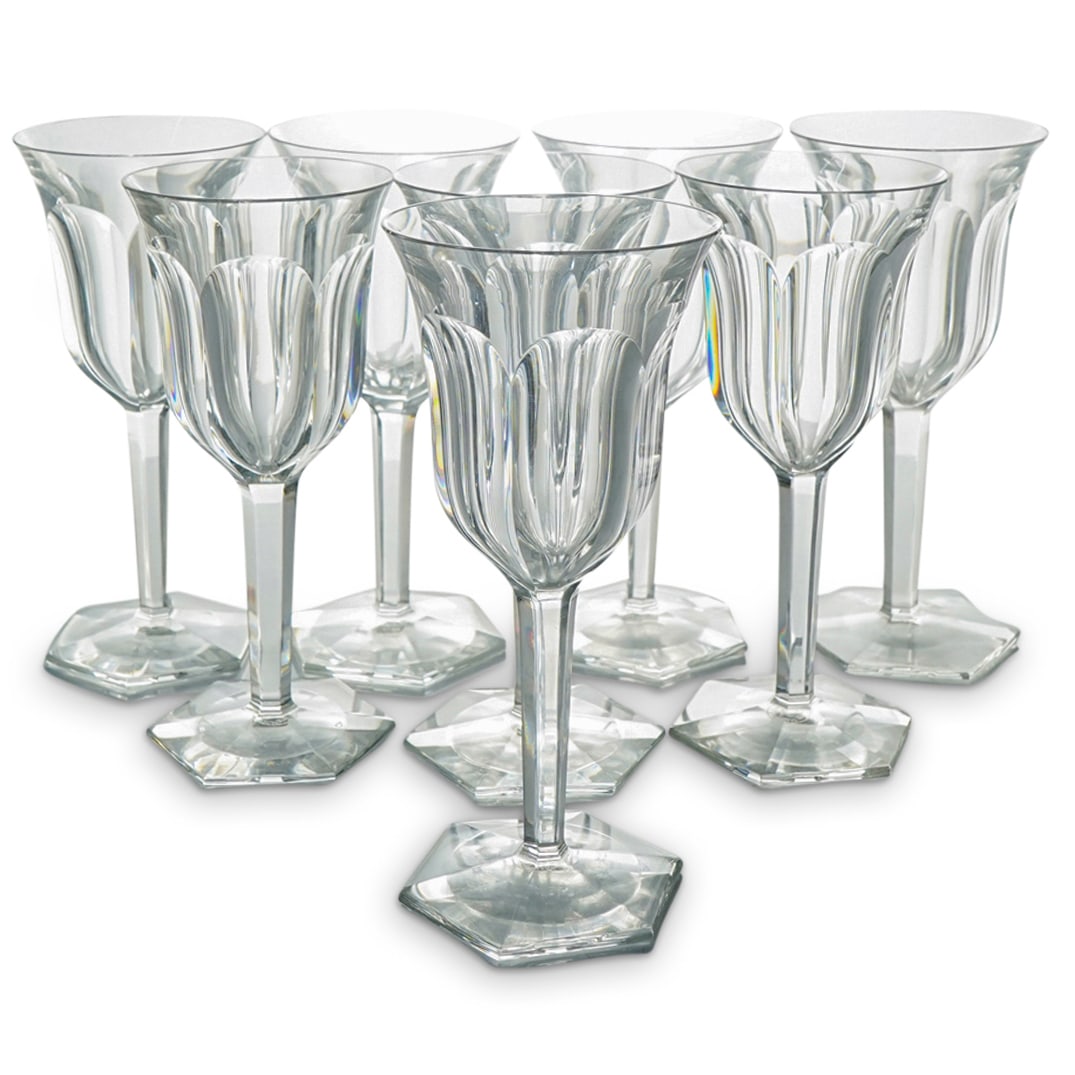 (8 Pc) Baccarat "Malmaison" Cordial Glasses Set (1 of 4)