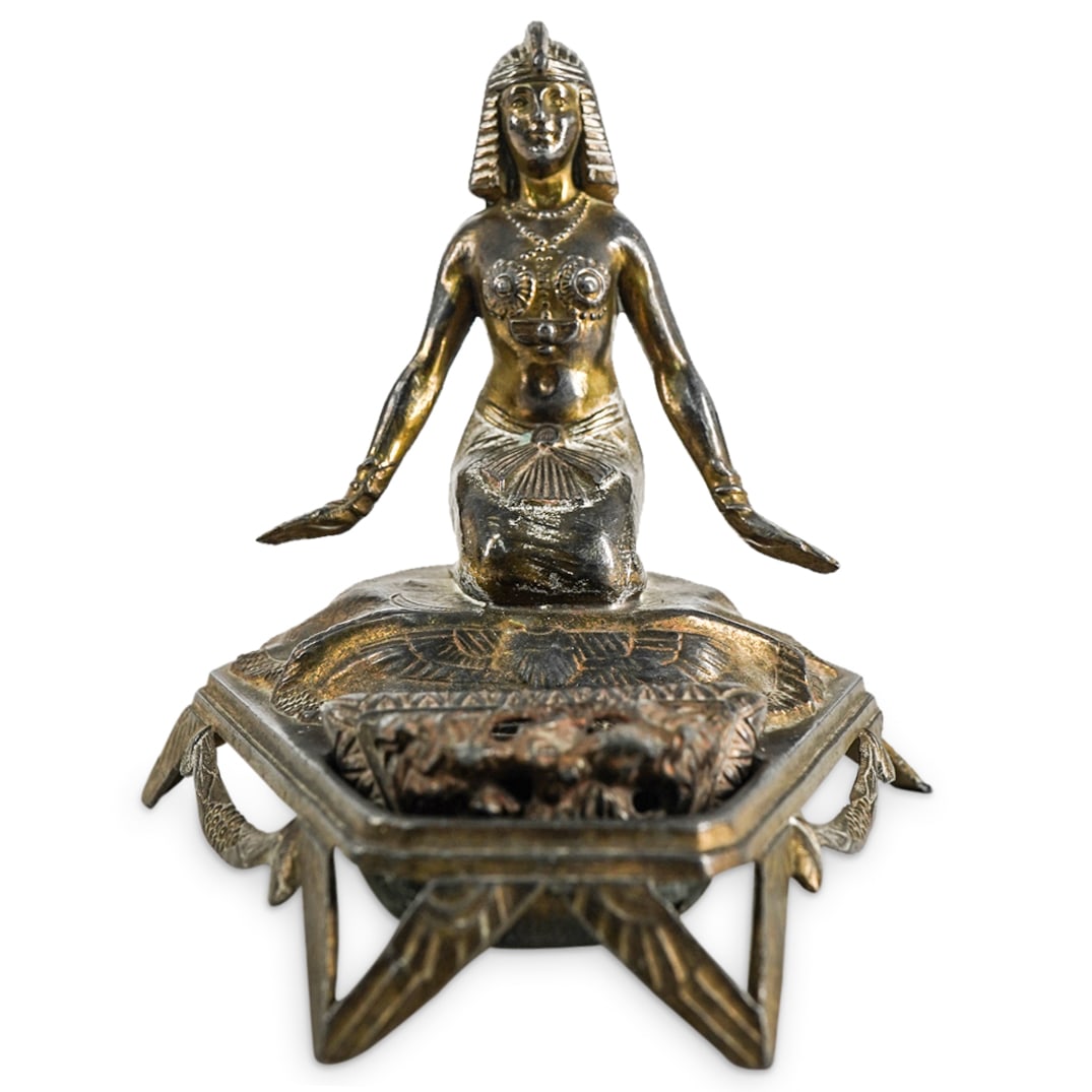 Art Deco Egyptian Revival Vantines Incense Burner (1 of 5)