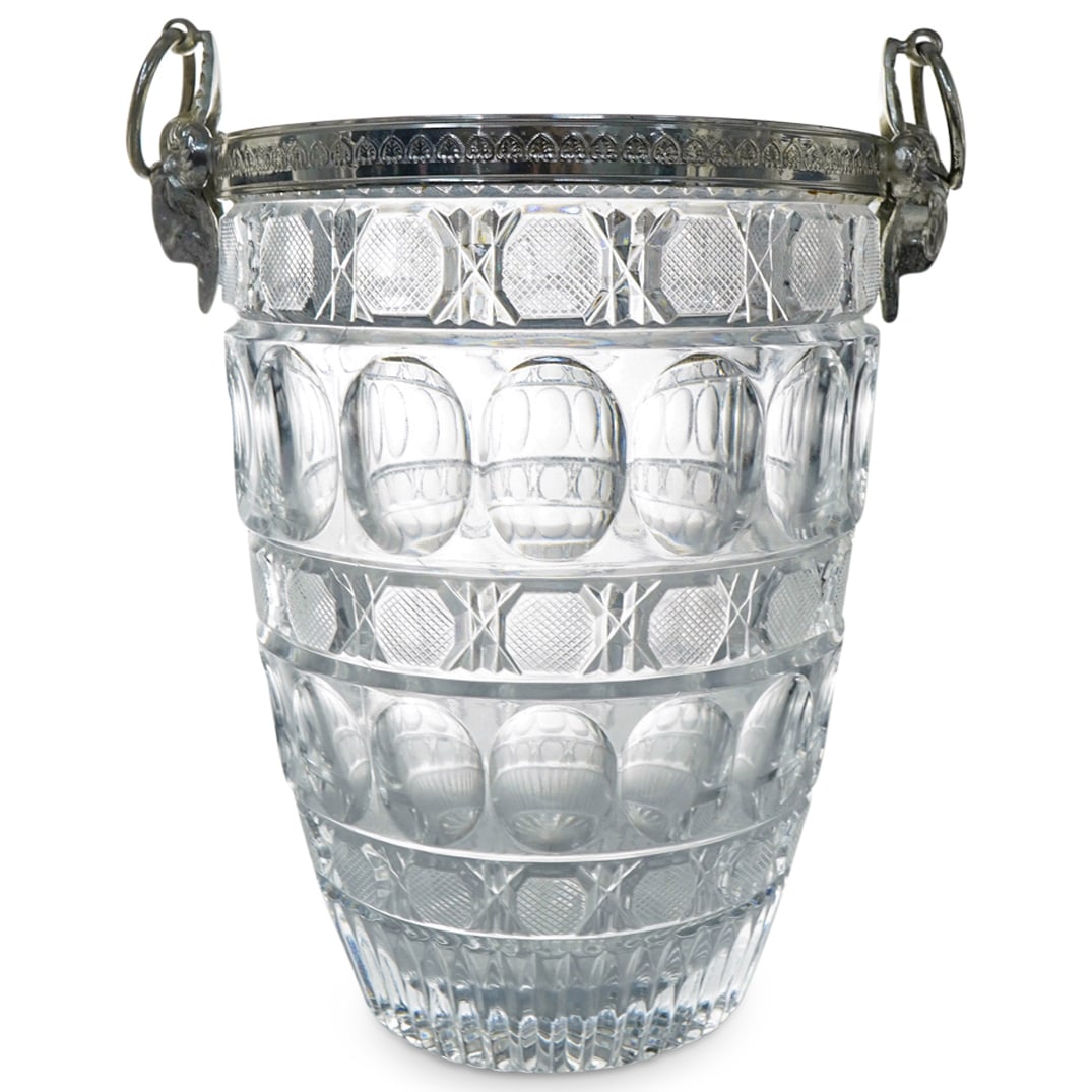 Baccarat Style Glass Ice Bucket (1 of 6)