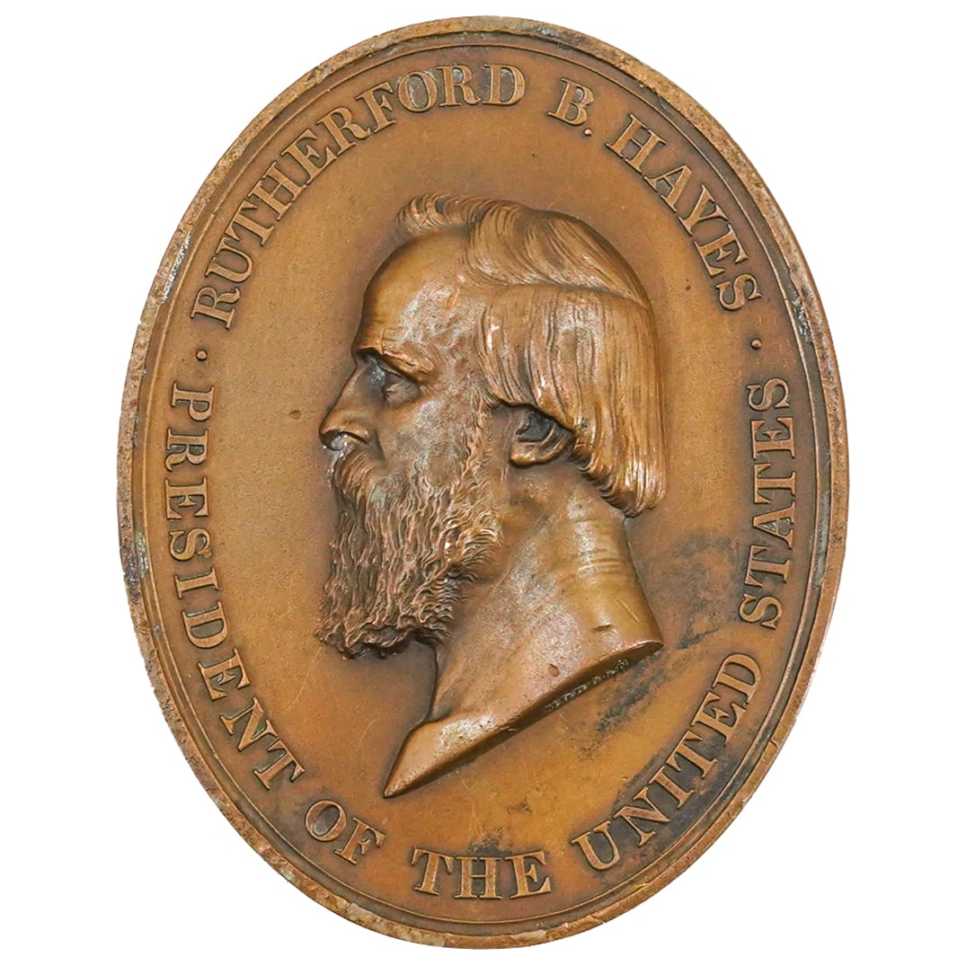 Rutherford B. Hayes Indian Peace Medal (1 of 2)