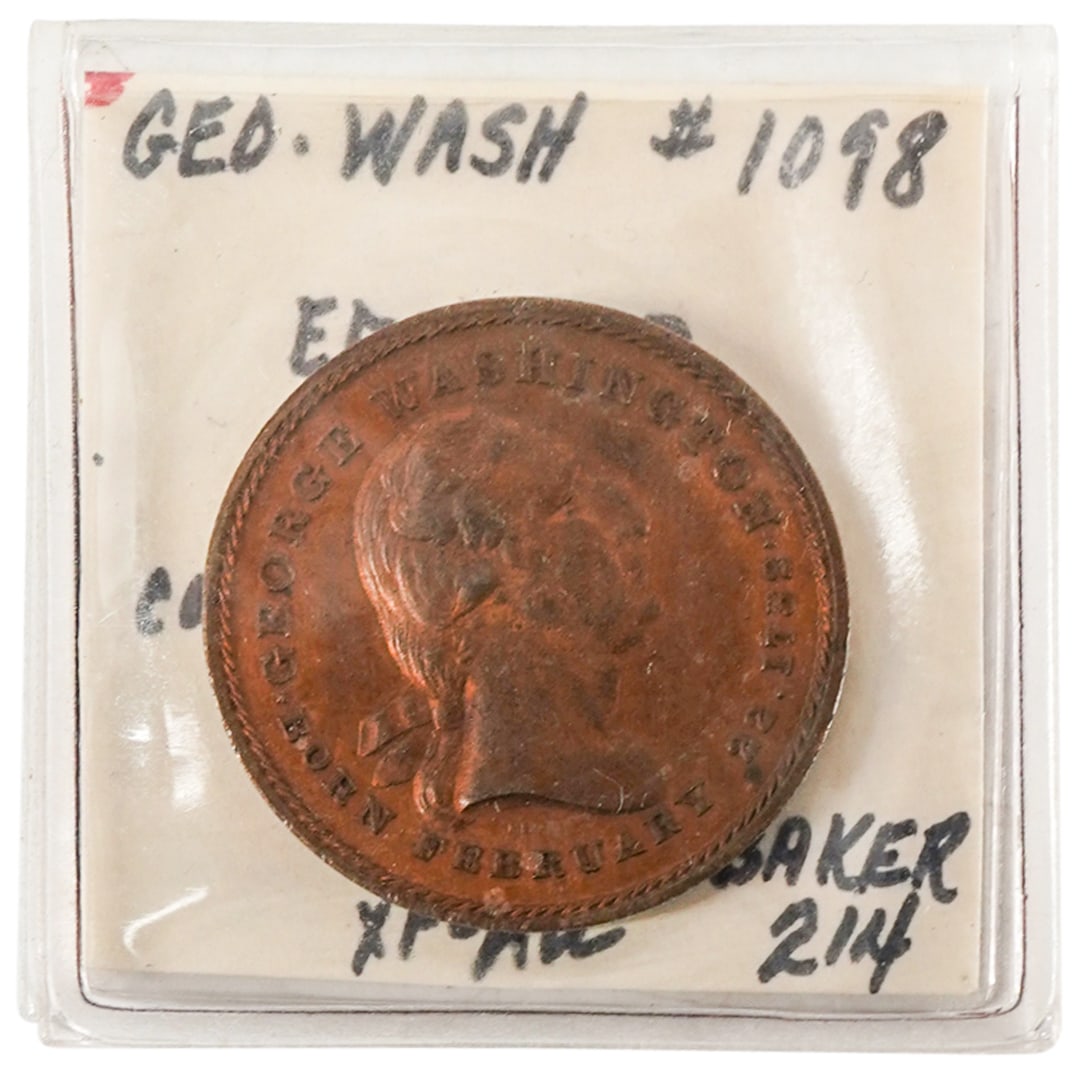 Antique Washington & Everett Mule Medal (1 of 3)