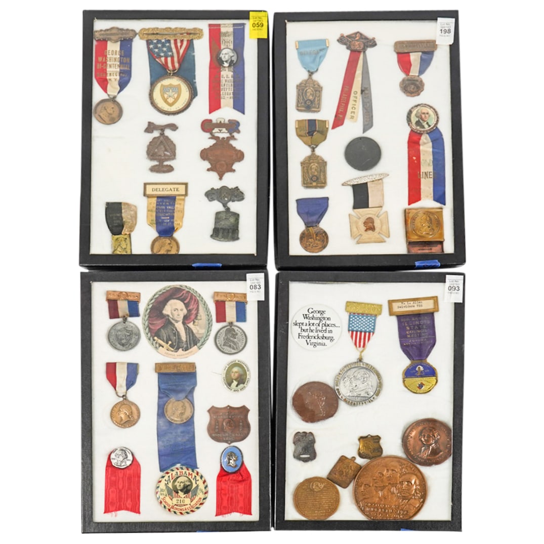 (37 Pc) George Washington Memorabilia (1 of 7)