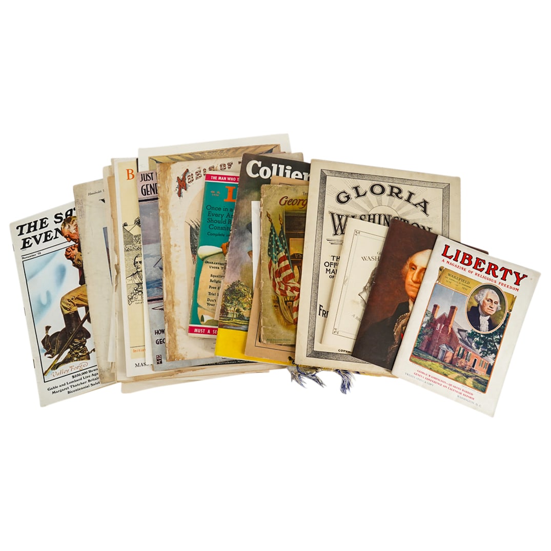 (33 Pc) George Washington Ephemera (1 of 10)