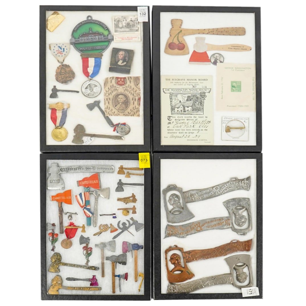 (45 Pc) Miscellaneous George Washington Articles (1 of 8)