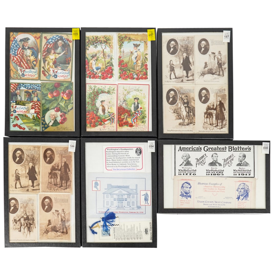 (21 Pc) Miscellaneous George Washington Articles (1 of 7)