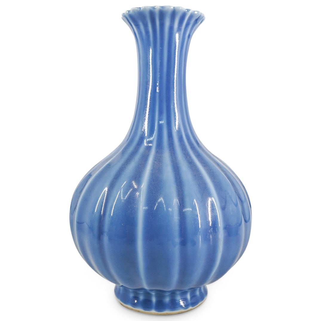 Antique Chinese Porcelain Monochrome Qianlong Vase (1 of 4)