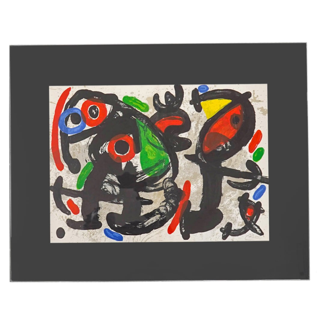 Joan Miro (1893-1983) "Ronde De Nuit" Lithograph (1 of 4)