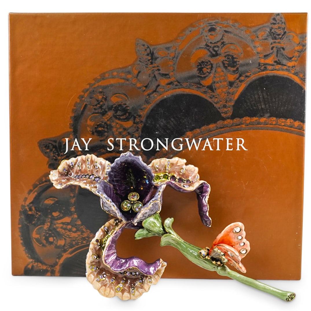 Jay Strongwater Floral Enamel Place Holder (1 of 6)