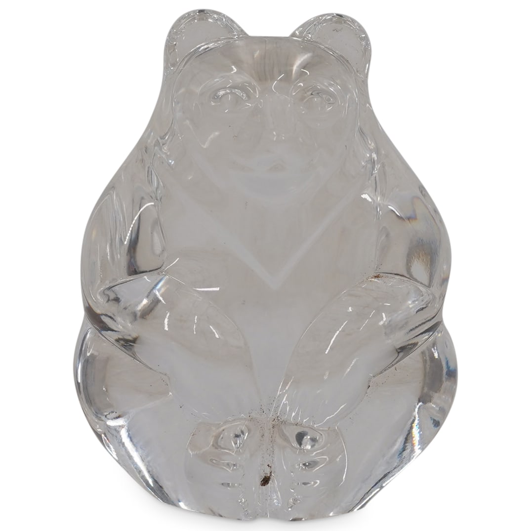 Vintage Steuben Glass Bear (1 of 2)