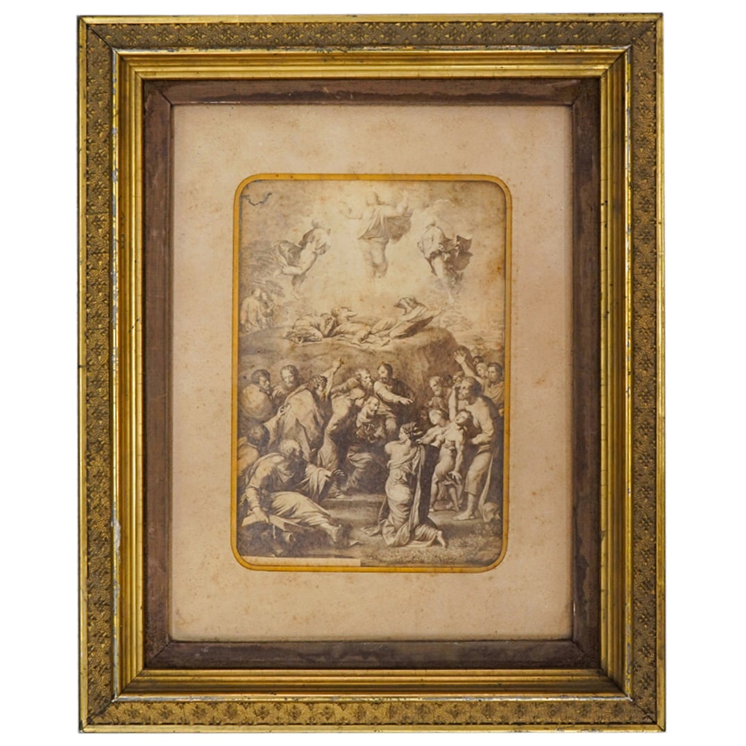 19th Century Chromolithograph of Raphael's "The Transfiguration" (1 of 4)