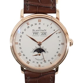 Blancpain Villeret Complet 18k Gold Watch