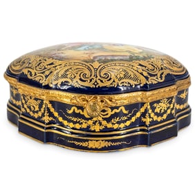 19th Century Sevres Porcelain Box