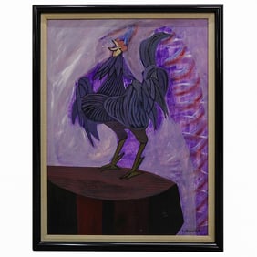 Gilberto Almeida (Ecuador, 1928-2015) Painting