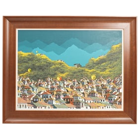 Gonzalo Endara Crow (Ecuador, 1936-1996) Painting