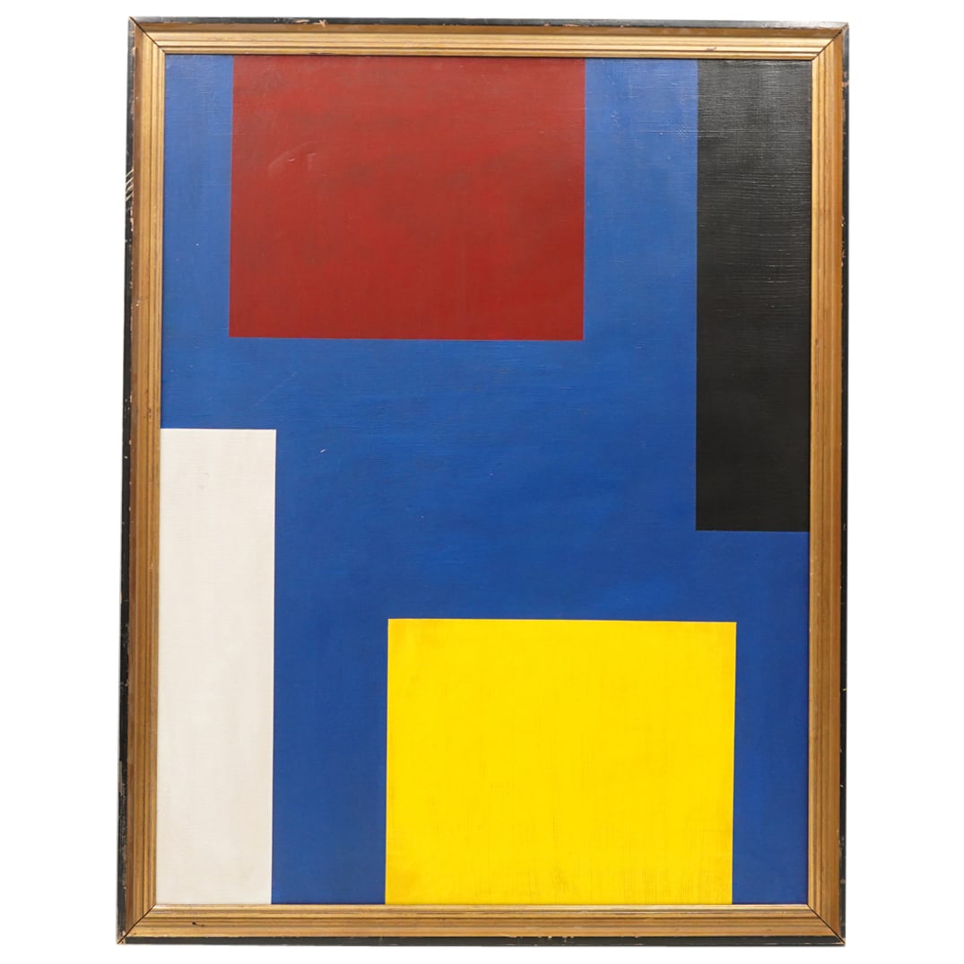 (Attrib) Nassos Daphnis (American, 1914–2010) "#32-59" Oil On Canvas (1 of 6)