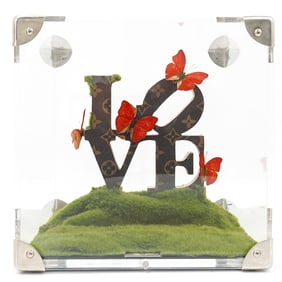 Roman Feral (American / French, b. 1990) "LV Grand Love"